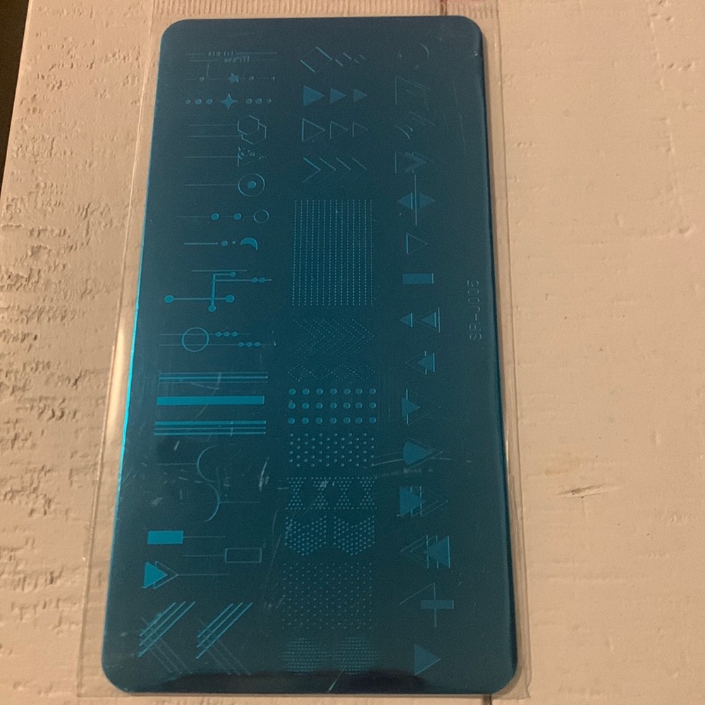 Stamping plate
